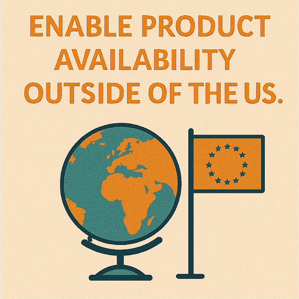 Enable Amazon product availability outside of the US