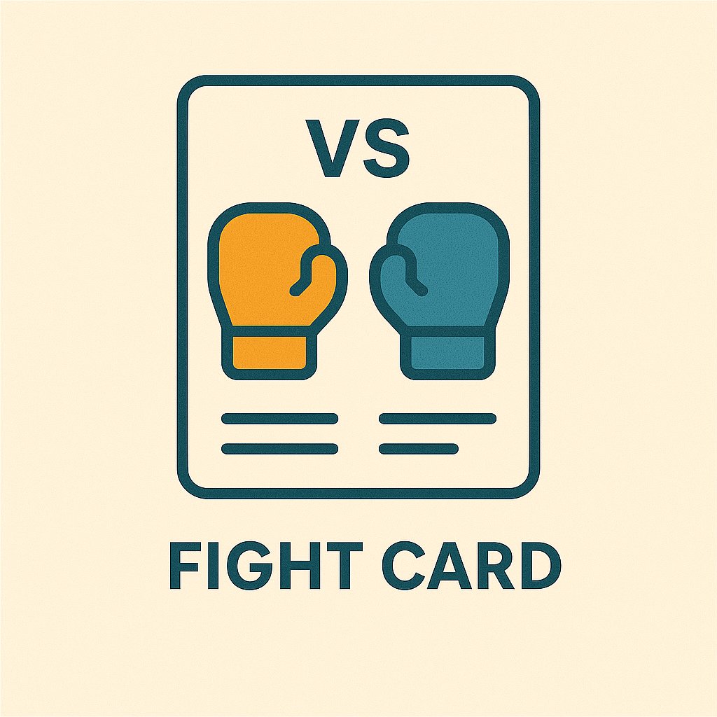 Fight Card | Main Event Digital