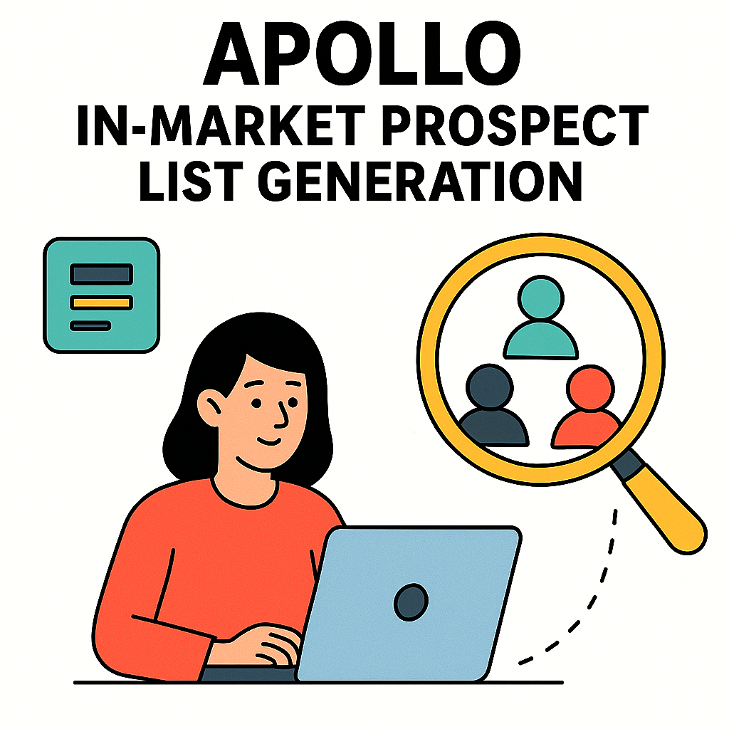 🎯 Apollo In-Market Prospect List Generation - Laser-Targeted B2B Leads